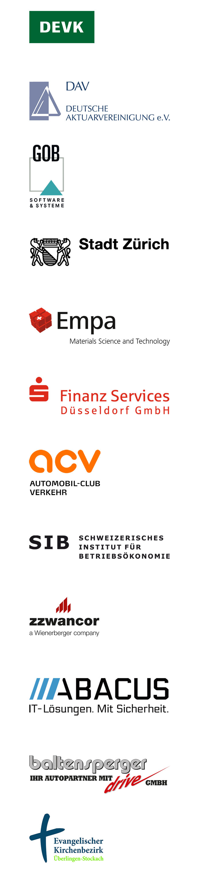 Wir betreuen Kunden in Deutschland und der Schweiz.